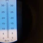 Handheld Refractomer Reading