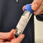 How to use a dipslide test kit – clearly label the dipslide with the date and machine details