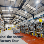 Behind the scenes factory tour